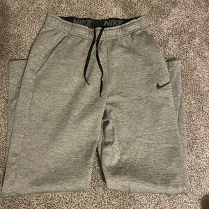 Medium Nike grey wide leg sweatpants